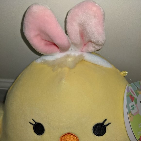 Chip Chick Squishmallows Easter Bunny Stuff Animal - Picture 2 of 6
